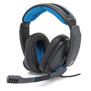 EPOS | SENNHEISER GSP 300 Auricolare Cablato A Padiglione Gaming Nero, Blu