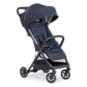  Inglesina Quid² - Passeggino Ultra Leggero Compatto Pieghevole 0- 4 Anni 0-22 Kg completo di Cappotta, Cestino Porta Oggetti e Corrimano colore Minnight blue AG87R0MDB